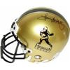 Image 1 : Tony Dorsett Signed Heisman Gold Authentic Mini Helmet (Pittsburgh Panthers) Left Side Sig
