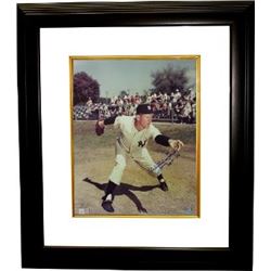 Whitey Ford Signed New York Yankees 16X20 Photo HOF74 Custom Framed