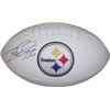 Image 1 : Rod Woodson Signed Pittsburgh Steelers Logo Football (Left Side Sig)