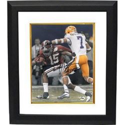 Darius Hanks Signed Alabama Crimson Tide 8X10 Photo Custom Framed (BCS National Championship Game)