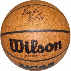 Frank Kaminsky Signed NCAA Wilson Indoor/Outdoor Basketball (Wisconsin Badgers)