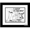 Image 1 : A Sheep In The Deep - 16X20 Lobby Card Giclee