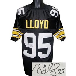 Greg Lloyd Signed Pittsburgh Steelers Black Prostyle Jersey