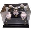 Image 1 : Baseball 3-Ball Deluxe Gold Glove Display Case