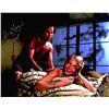 Image 1 : Cindy Morgan Signed Caddyshack On Bed With Chevy Chase 11X14 Photo W/Lacey