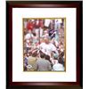 Image 1 : Don Shula Signed Miami Dolphins Carryoff 8X10 Photo Custom Framed 325 (Wins)- PSA Hologram