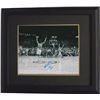 Image 1 : Christian Laettner Signed Duke Blue Devils B&W 16X20 Photo Custom Framed The Shot Celebration Vs Ken