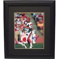 Ken Anderson Signed Cincinnati Bengals 8X10 Photo Custom Framed