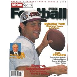 Steve Young Unsigned San Francisco 49Ers Athlon Sports 1998 NFL Pro Football Preview Magazine