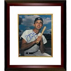 Joe Pepitone Signed New York Yankees Color 8X10 Photo Custom Framed