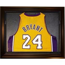 Basketball Jersey Deluxe Half Display Case Black