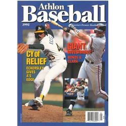 Dennis Eckersley Unsigned Oakland Athletics (A's) Athlon Sports 1993 MLB Baseball Preview Magazine W