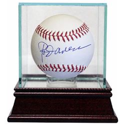 Rod Carew Signed Official Major League Baseball W/ Glass Case (Twins/Angels)