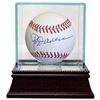 Image 1 : Rod Carew Signed Official Major League Baseball W/ Glass Case (Twins/Angels)