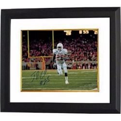 Jamaal Charles Signed Texas Longhorns 8X10 Photo (Horizontal) Custom Framed