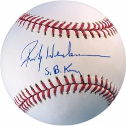 Rickey Henderson Signed Official Major League Baseball S.B. King (Athletics/A's/Yankees)