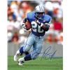 Image 1 : Barry Sanders Signed Detroit Lions Running Action 8X10 Photo