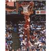 Image 1 : Spud Webb Signed Atlanta Hawks 8X10 Photo (1986 Slam Dunk Champ/Reverse) (Leaf)