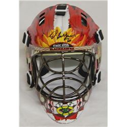 Ed Belfour Signed Chicago Blackhawks Mini Goalie Mask