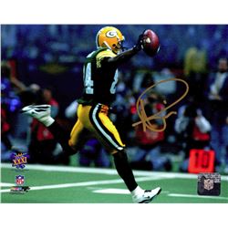 Andre Rison Signed Green Bay Packers Super Bowl XXXI Action 8X10 Photo