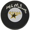 Image 1 : Mike Modano Signed Dallas Stars Logo Hockey Puck