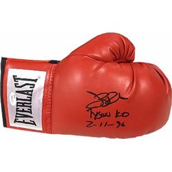 James "Buster" Douglas Signed Everlast Right Boxing Glove Tyson KO 2-11-90- JSA Hologram