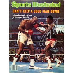 Larry Holmes Signed Boxing Original 10-08-79 Sports Illustrated Magazine