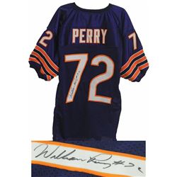William Perry Signed Navy Custom Throwback Jersey