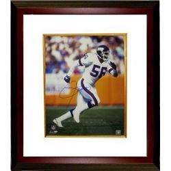 Lawrence Taylor Signed New York Giants 16X20 Photo Custom Framed