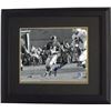Image 1 : Y.A. Tittle Signed New York Giants Passing 8X10 B&W Photo Custom Framed