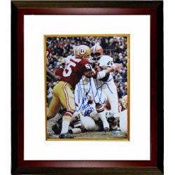 Chris Hanburger Signed Washington Redskins 8X10 Photo HOF 2011 Custom Framed - Steiner Hologram
