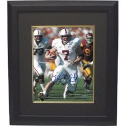 Toby Gerhart Signed Stanford Cardinal 8X10 Photo Custom Framed