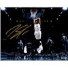 Image 1 : Karl-Anthony Towns Signed Minnesota Timberwolves 8X10 Photo- Steiner Hologram (Dunk Vs Hawks)