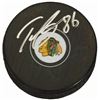 Image 1 : Teuvo Teravainen Signed Chicago Blackhawks Logo Hockey Puck