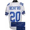 Image 1 : Mel Renfro Signed Dallas Cowboys White Prostyle Jersey HOF 96