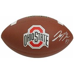 Joey Bosa Signed Ohio State Buckeyes Logo Football