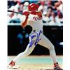 Image 1 : Darren Daulton Signed Philadelphia Phillies 8X10 Photo (Right Side View Batting)