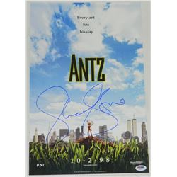 Sharon Stone Signed Antz 11X17 Movie Poster