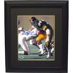 Andy Russell Signed Pittsburgh Steelers 8X10 Photo Custom Framed 2X SB Champs (Super Bowl)