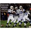 Image 1 : Peyton Manning Signed Indianapolis Colts 16X20 Photo Multi Exposure: 4- Time AP NFL MVP Horizontal C