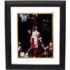 Image 1 : Eddie Johnson Signed Houston Rockets 8X10 Photo Custom Framed- Tri-Star Hologram