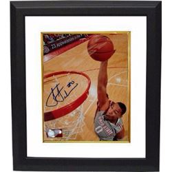 Jared Sullinger Signed Ohio State Buckeyes 8X10 Photo Custom Framed