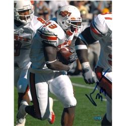 Vernand Morency Signed Oklahoma State 8X10 Photo- Morency Hologram
