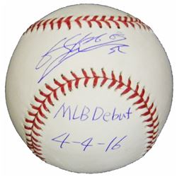 Byung Ho Park Signed Rawlings Official MLB Baseball W/MLB Debut 4-4-16