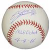 Image 1 : Byung Ho Park Signed Rawlings Official MLB Baseball W/MLB Debut 4-4-16