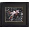 Image 1 : Osi Umenyiora Signed New York Giants 16X20 Photo Custom Framed Spotlight Vs 49Ers- JSA Hologram