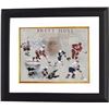 Image 1 : Brett Hull Signed Career Collage 16X20 Photo Custom Framed (Detroit Red Wings/St. Louis Blues/Calgar