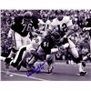 Image 1 : Dick Butkus Signed Chicago Bears Fumble Recovery Vs Steelers B&W 8X10 Photo W/HOF 79