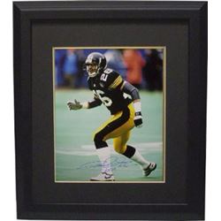 Rod Woodson Signed Pittsburgh Steelers 16X20 Photo Custom Framed HOF 09