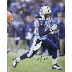 Chris Johnson Signed Tennessee Titans 16X20 Photo